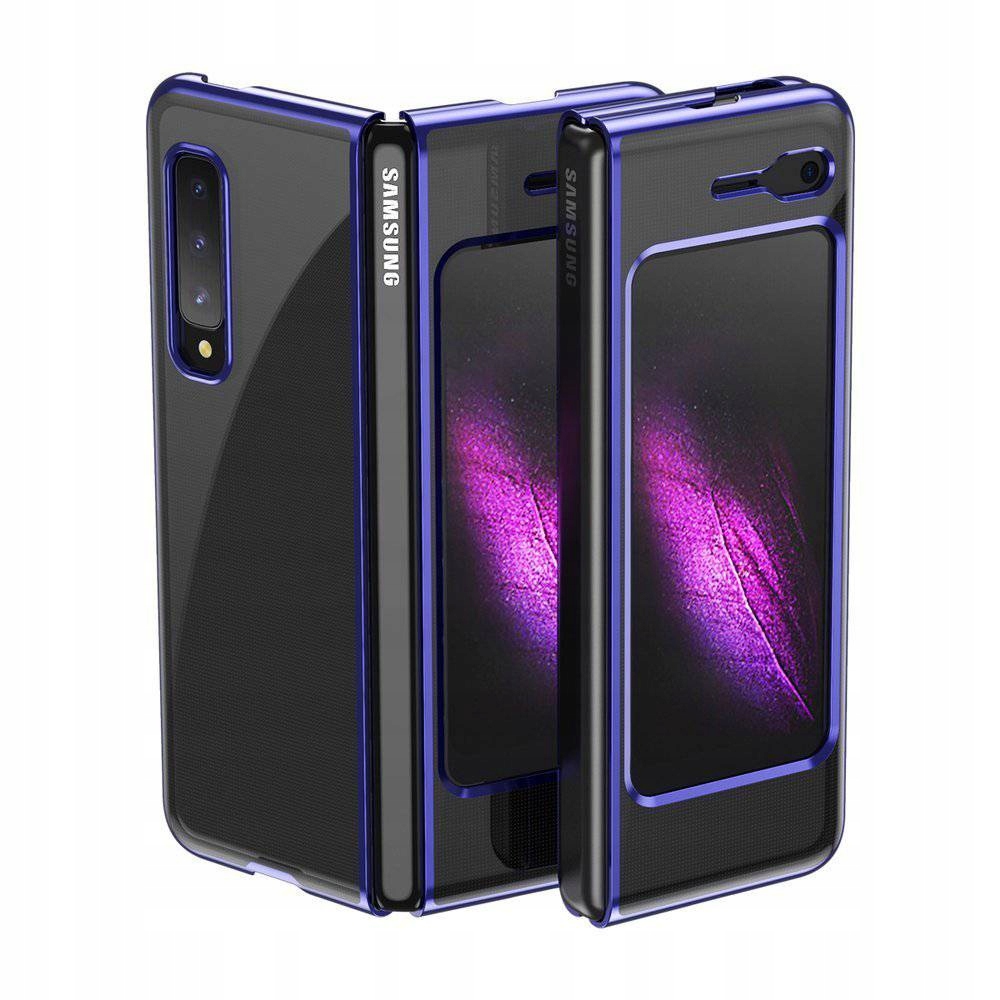 Plating Case hard case etui z metaliczną ramką do Samsung Galaxy Fold