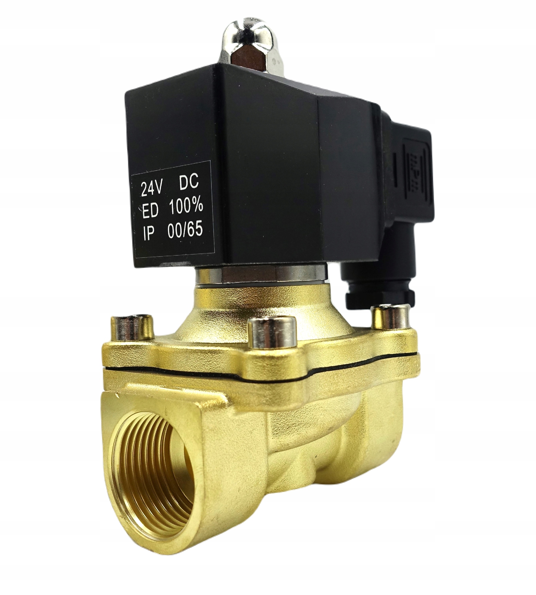 Elektroventil Normálně Uzavřený 1/2" Nc 2/2 Pro Vzduch Nc