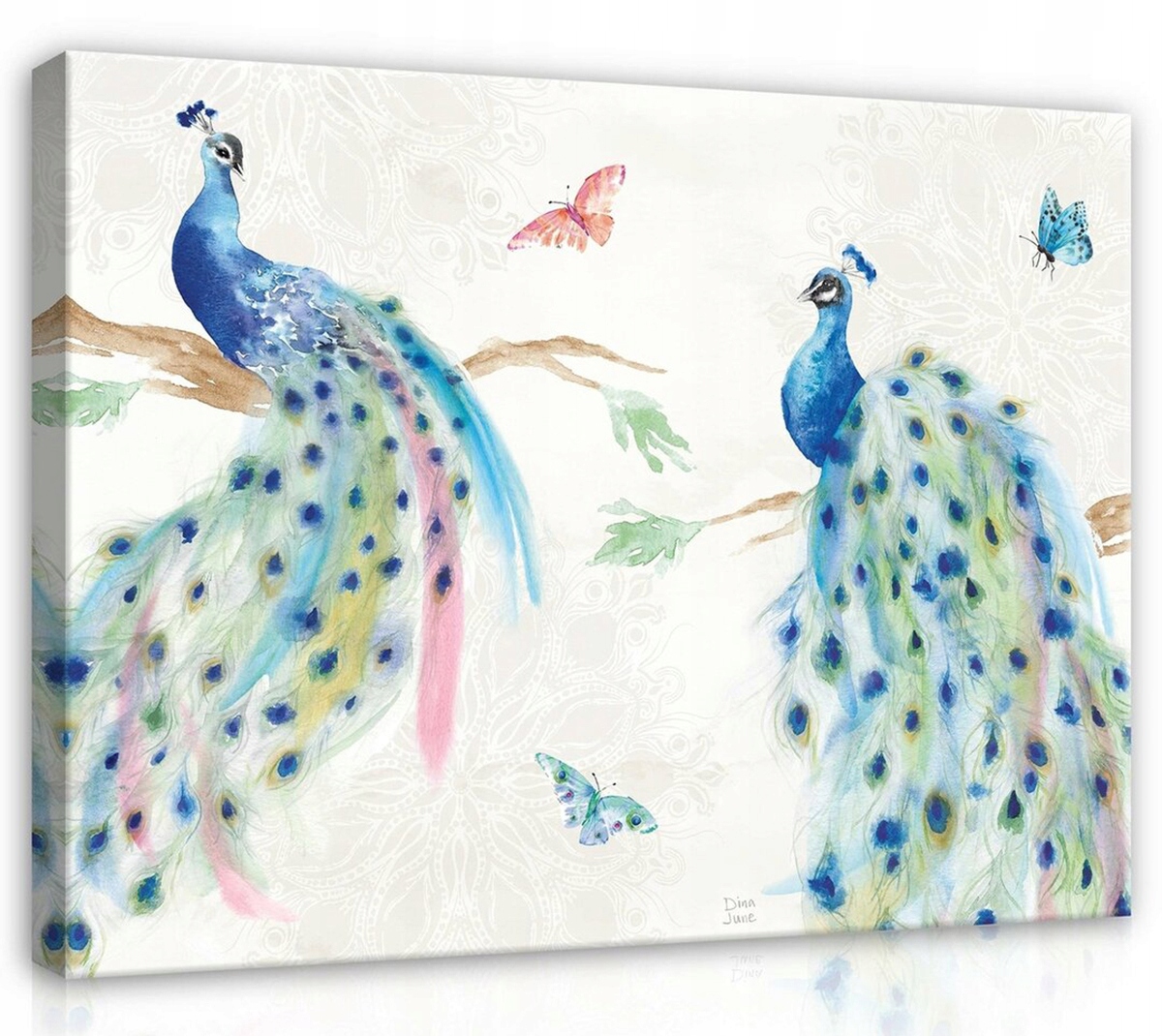 Obraz Na Plátně Canvas 100x75 Paw Pták Akvarel