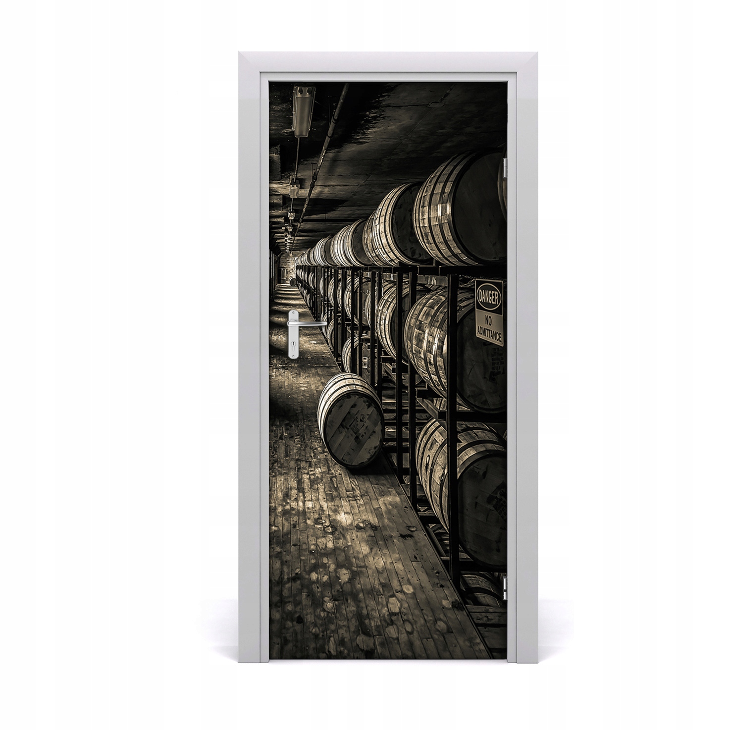 

Fototapeta samoprzylepna na drzwi Beczki Burbon