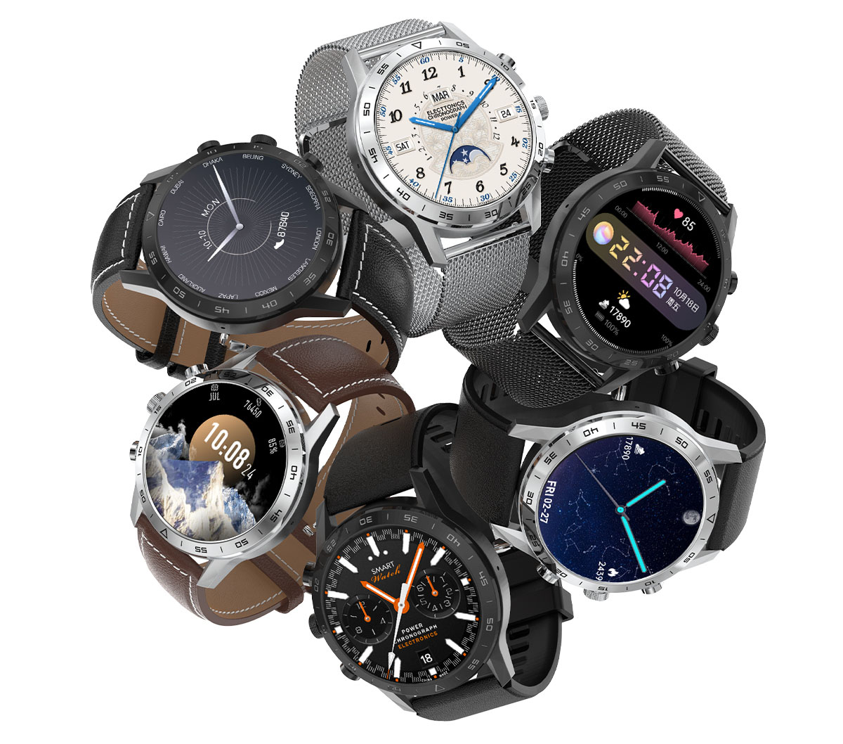 ZEGAREK SMARTWATCH SHD CIŚNIENIOMIERZ EKG PULSOMETR ROZMOWY 2PASKI J.POLSKI EAN (GTIN) 5904302071964