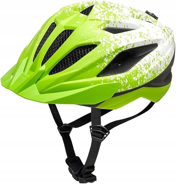 Ked Street Jr. Pro dětská cyklistická přilba matná zelená/bílá vel. S 49-55