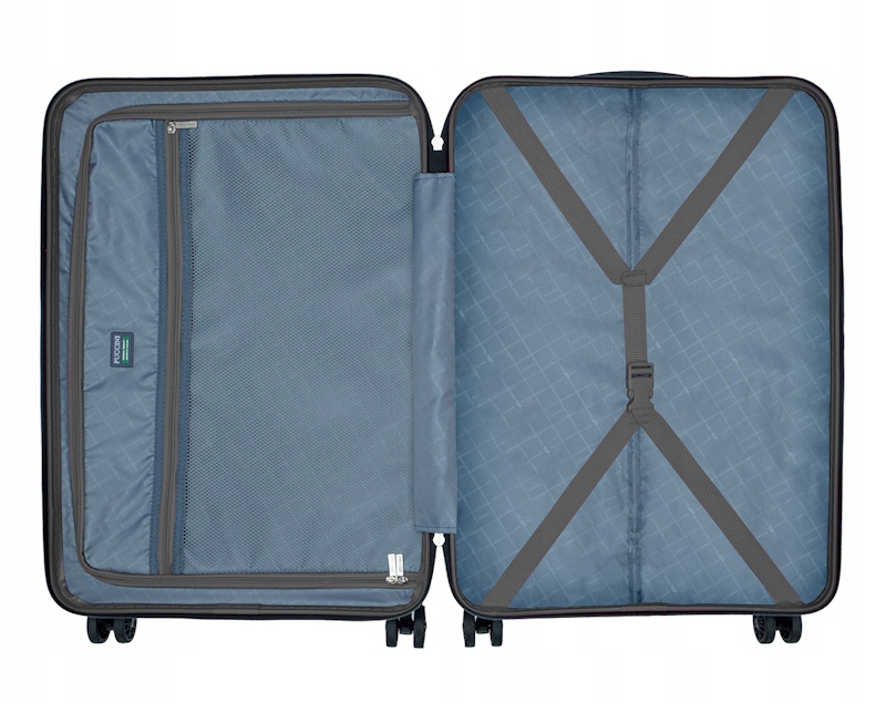 WALIZKA PUCCINI ŚREDNIA PC032B 8 VALENCIA POLICARBON Marka PUCCINI