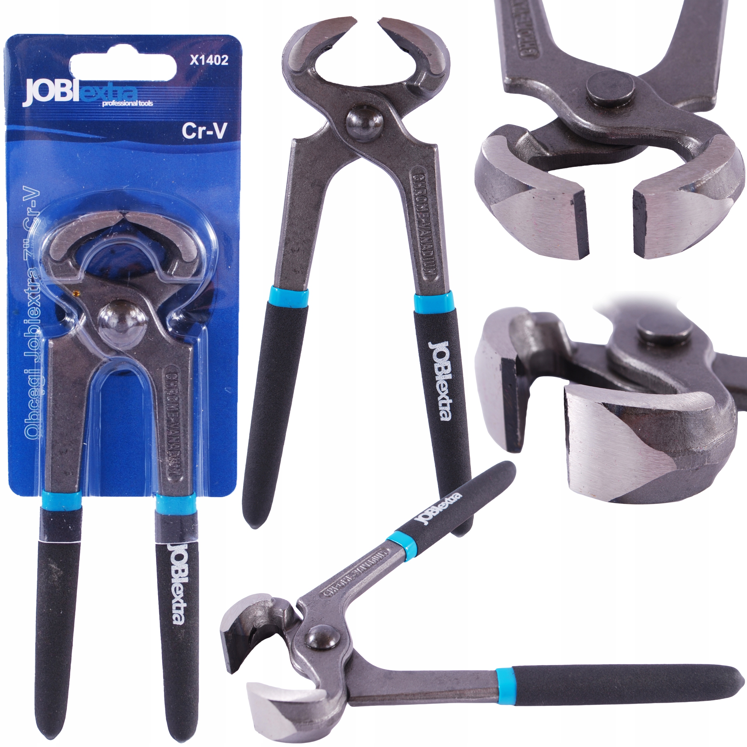 

Izolowane Obcęgi do Gwoździ 200MM Crv X1403