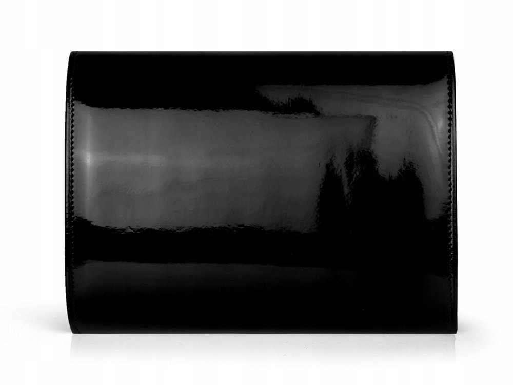 CZARNA KOPERTÓWKA TOREBKA WIZYTOWA M2 SOLOME Kolor czarny