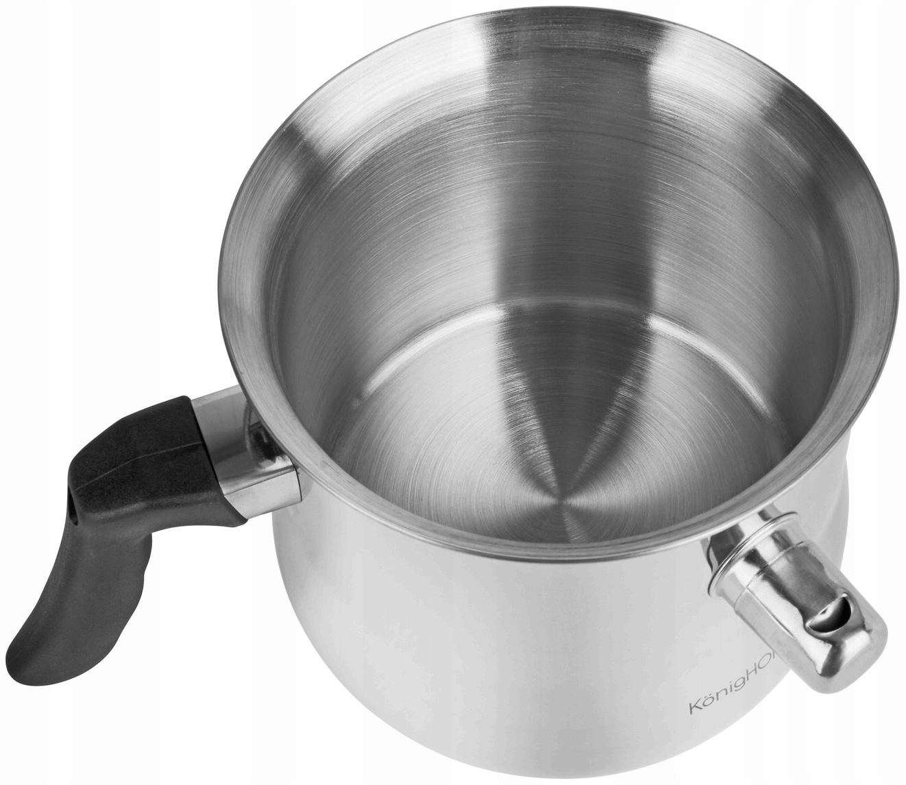 Garnek do gotowania mleka Konighoffer GArnek do mleka z gwizdkiem 1,5 l Pojemność 1.5 l