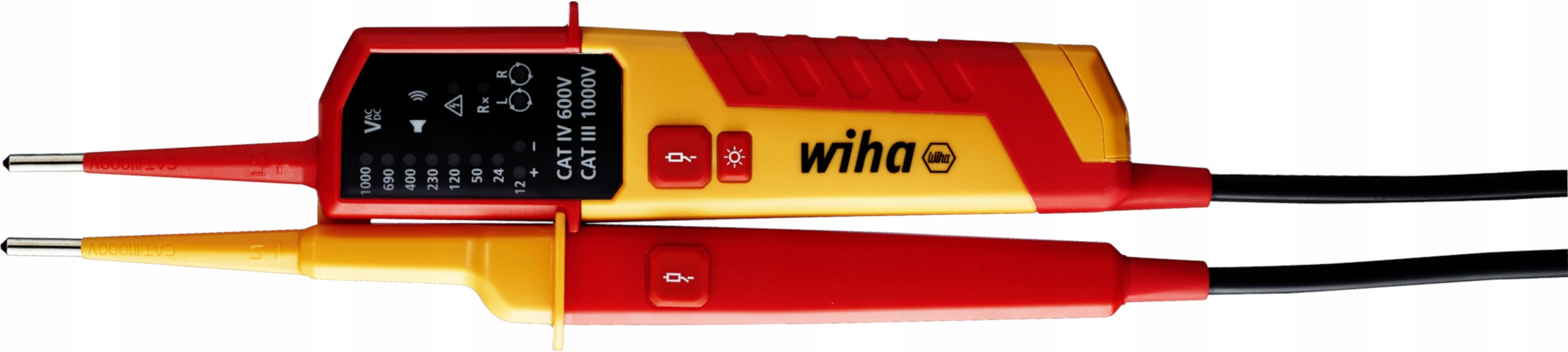 PRÓBNIK TESTER NAPIĘCIA I CIĄGŁOŚCI OBWODU 12-1000V AC CAT IV WIHA Rodzaj próbnik