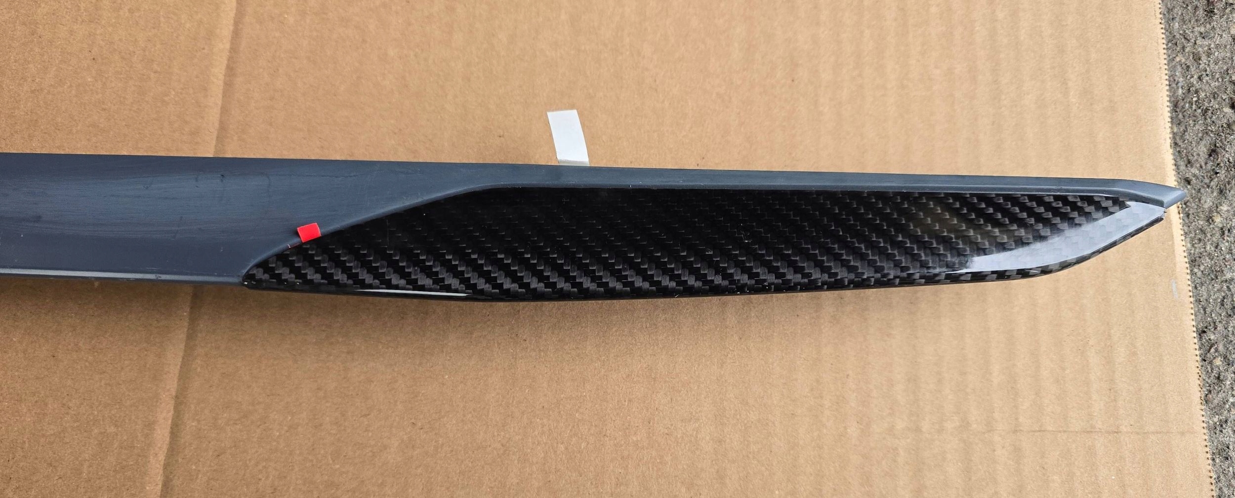 Seat Leon III Cupra R (5F) left moulding threshold carbon