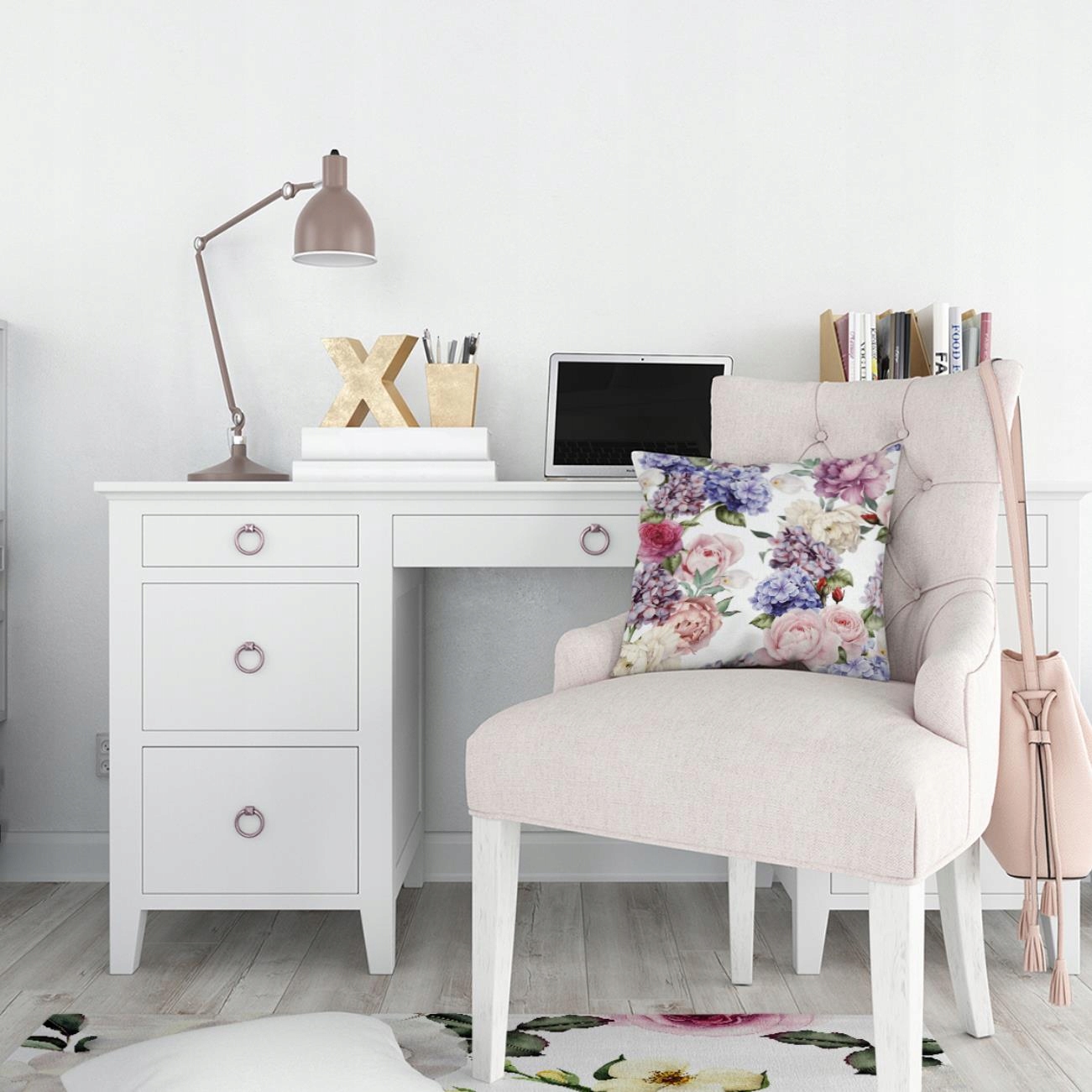 POSZEWKA NA PODUSZKĘ DEKORACYJNA 45x45 JASIEK 062 Wzór dominujący Inny wzór