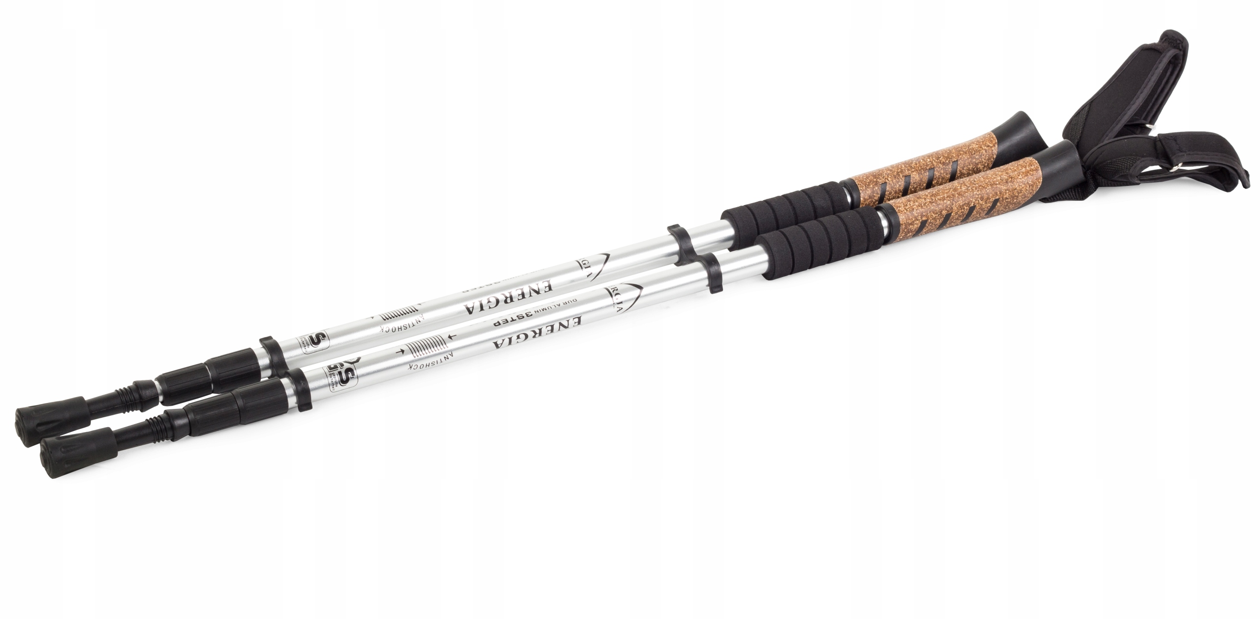 KIJKI NORDIC WALKING KIJE DO CHODZENIA 2szt ZESTAW Liczba segmentów 3