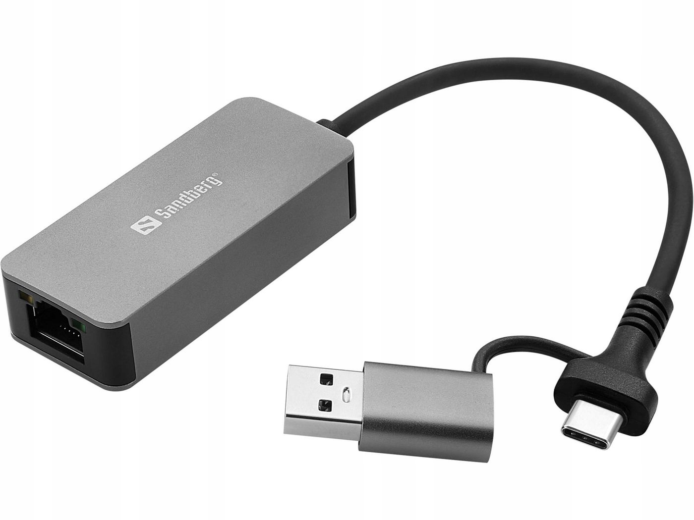Sandberg Usb-c/a 2.5 GbE RJ45 adaptér