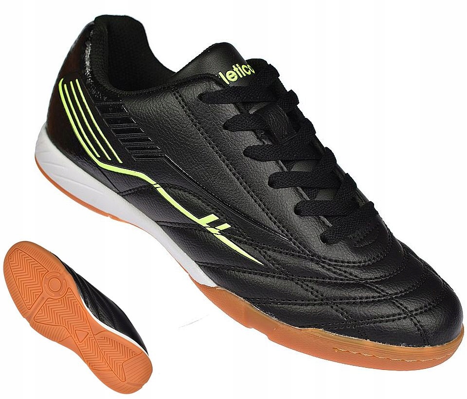 Pánské sportovní halové boty 2523 Bk-sel – podrážka nepoškrábající vel. 39
