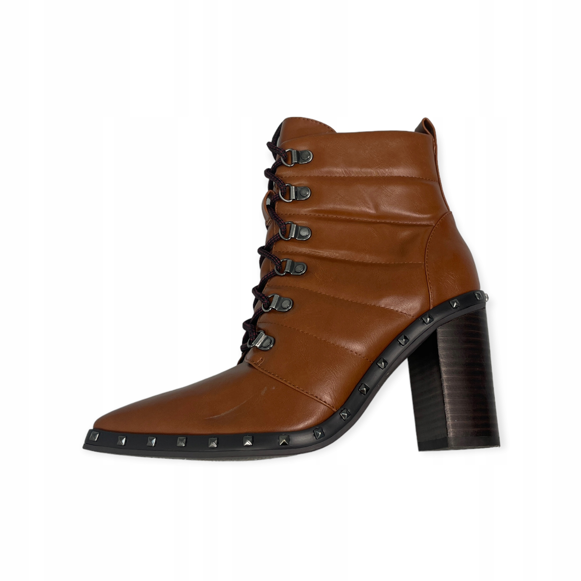 Nazouvací dámské kotníkové boty s podpatkem Charles David 36