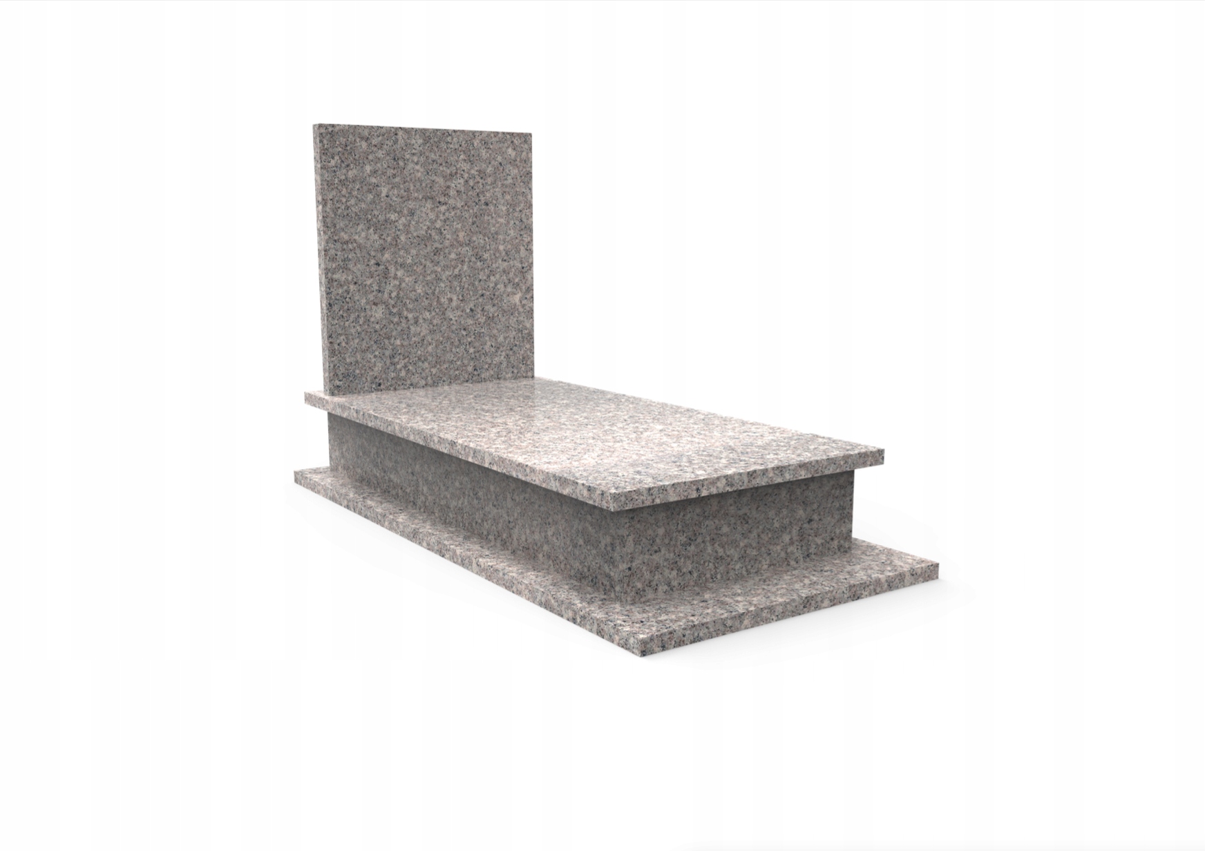 Granitový náhrobek Památník Premium Pořádný Jednoduchý Moderní Královský Bronz