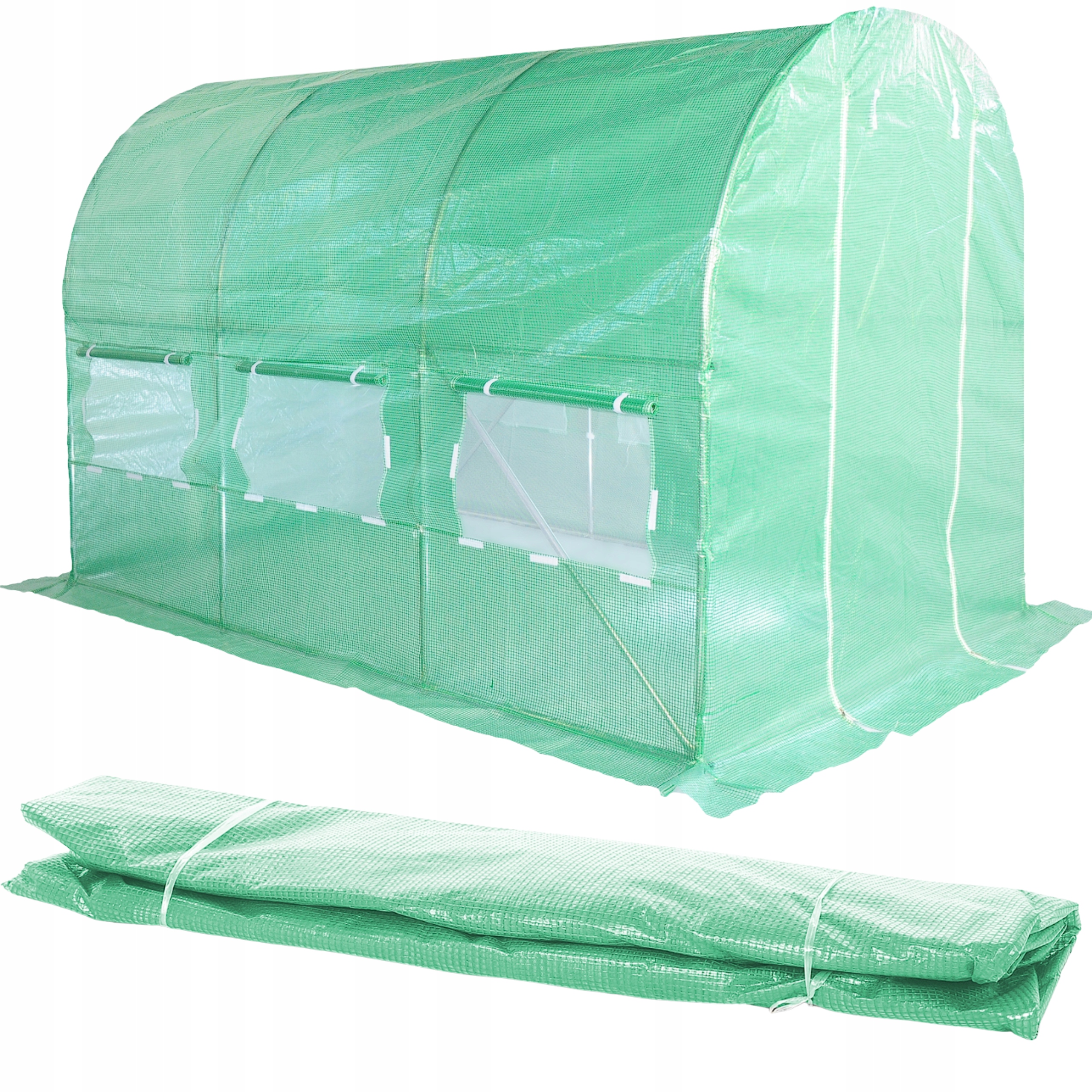 Fólie Na Tunel 2x3 Potah Tunelu Fólie Náhradní Zahradní Tunel 6 m2