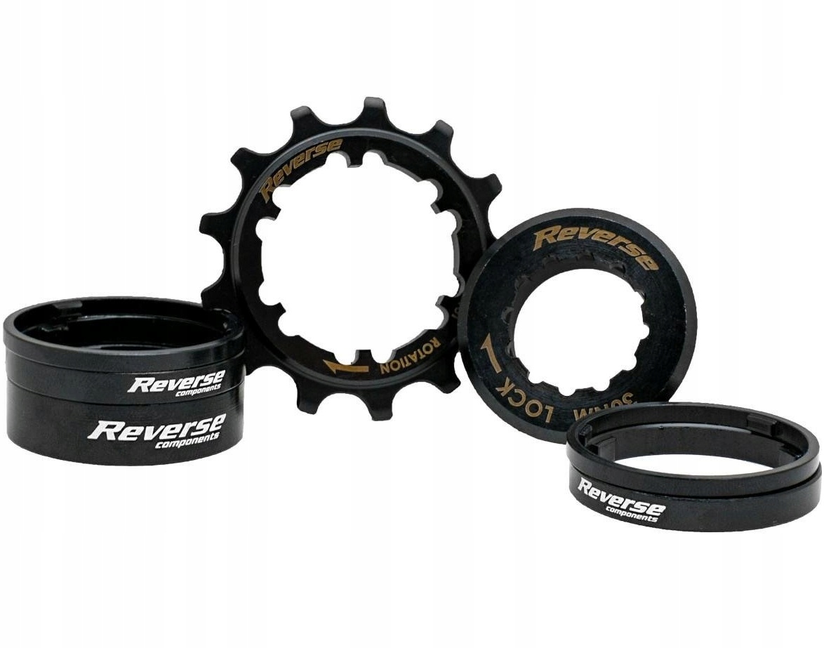 Adapter Reduktor Reverse Microspline SingleSpeed Kit 14T Zamiast Kasety
