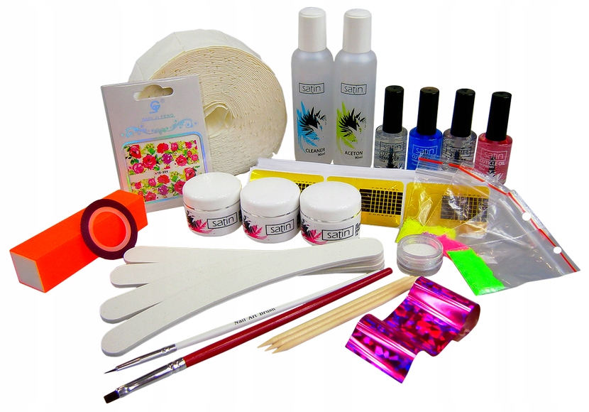 Gelový Set Na Prodlužování Nehtů 3x15g XXXL