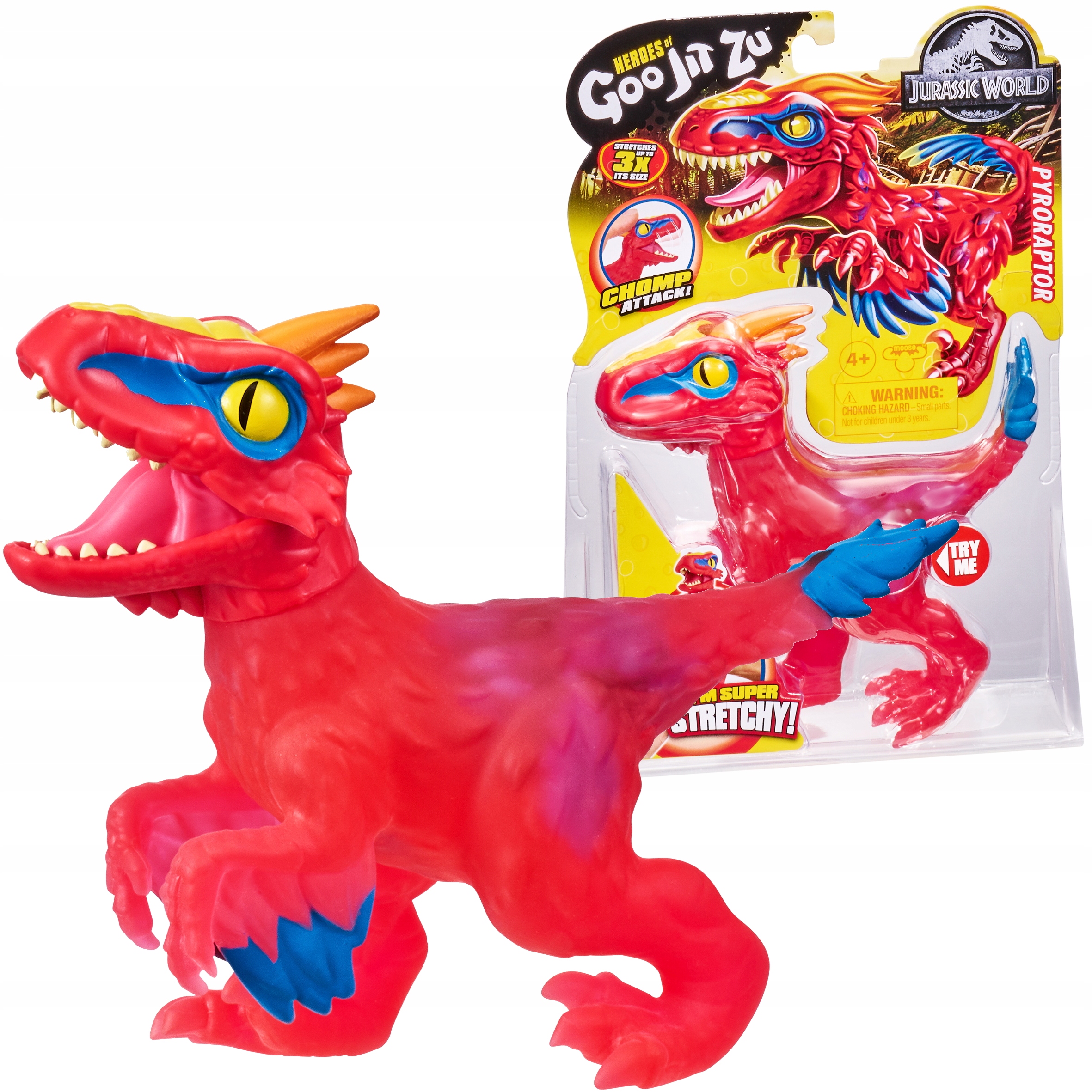 

Goo Jit Zu Jurassic World - Figurka Dinozaur Pyro