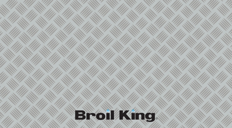 Mata pod grilla, srebrna Broil King 990610