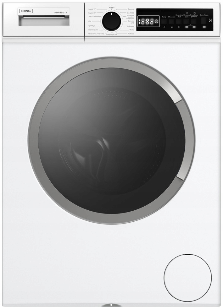 Pralka Kernau KFWM8512IR 8kg 1000obr 15programów 5 Lat