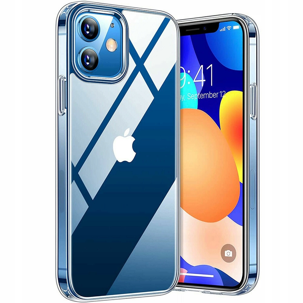 ETUI PRZEZROCZYSTE +SZKŁO do IPHONE 12 MINI 2MM Stan opakowania oryginalne