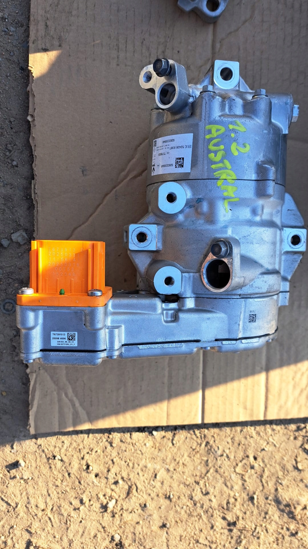 Компрессор кондиционера AUSTRAL RAFALE 1.2 E-TECH