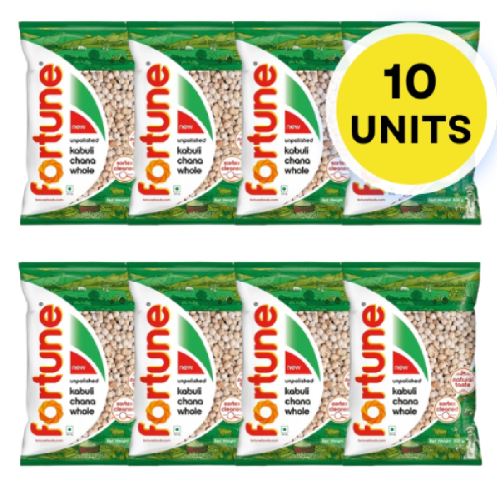 Levně Cizrna Fortune White Kabuli Chana (balení 10 x 500 g) 5 kg