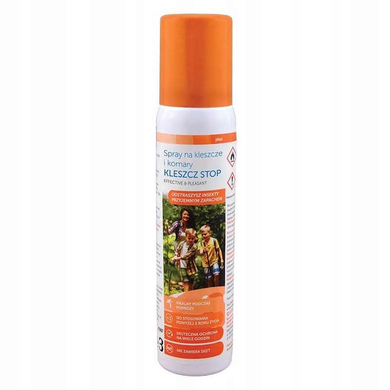 

Spray Kleszcz Stop na kleszcze i komary 100 ml