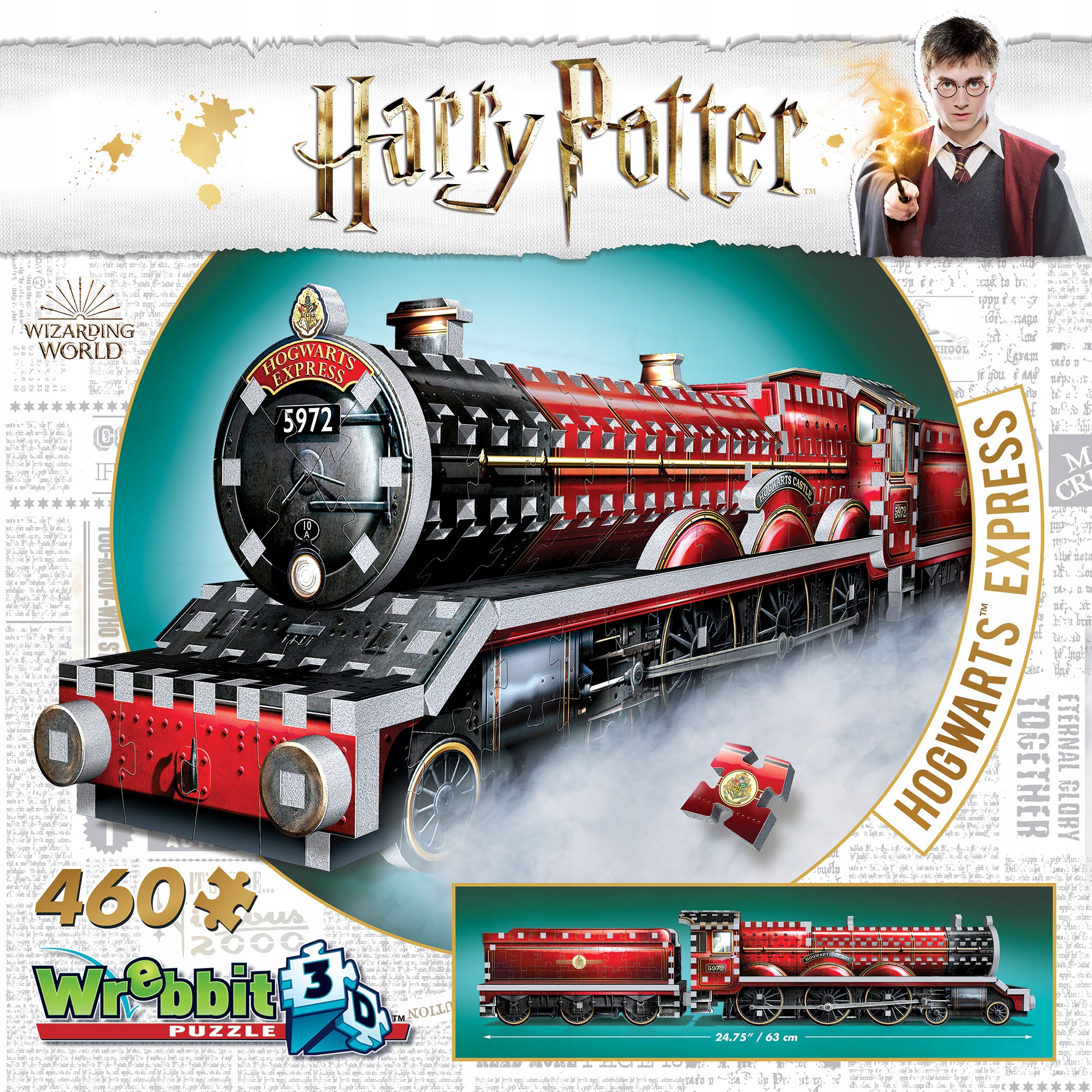 

Wrebbit Puzzle 3D Harry Potter Hogwart Express 460