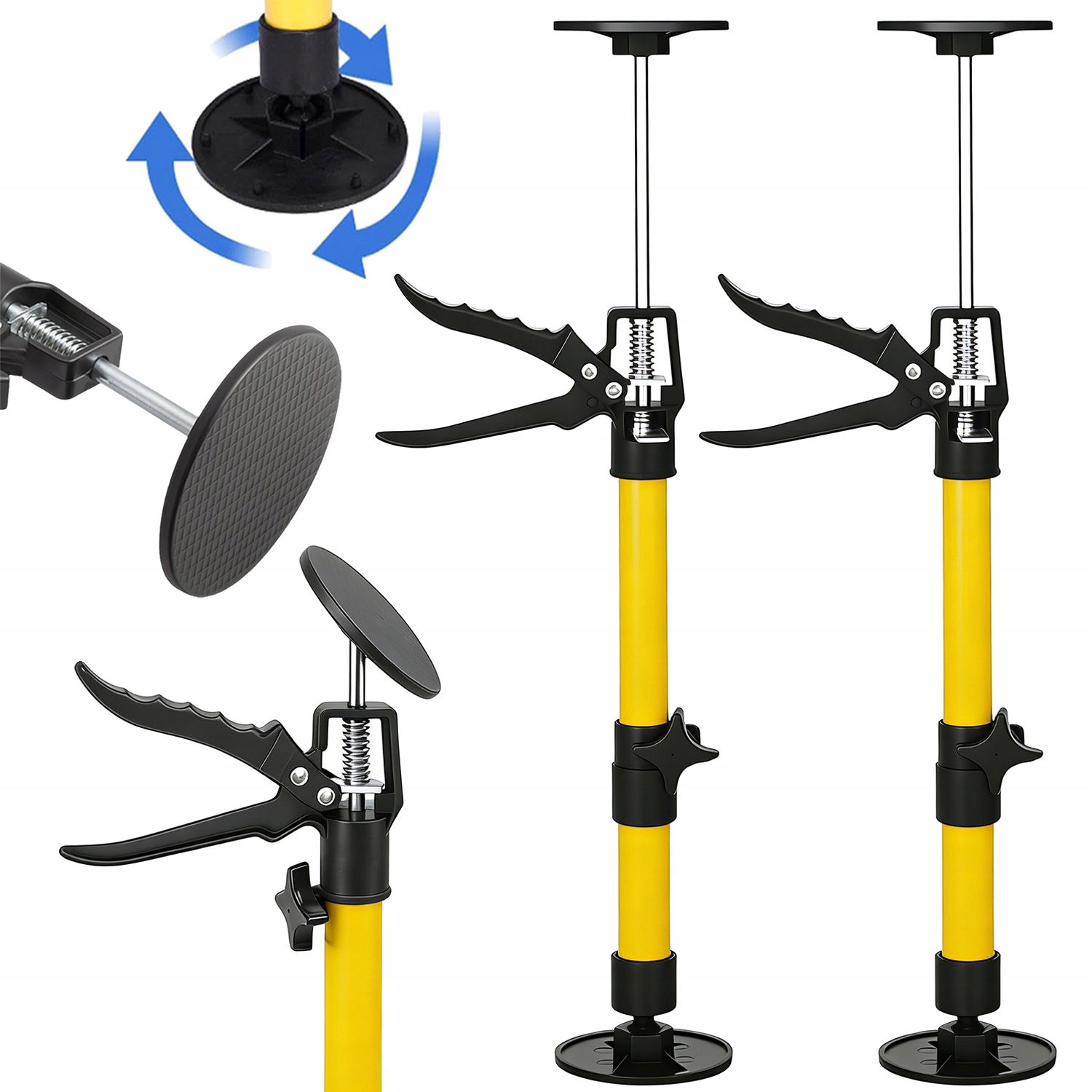 Teleskopická Podpěra Pro Závěsy Dveří, Desek, 2.9 m, Montážní Podpěra