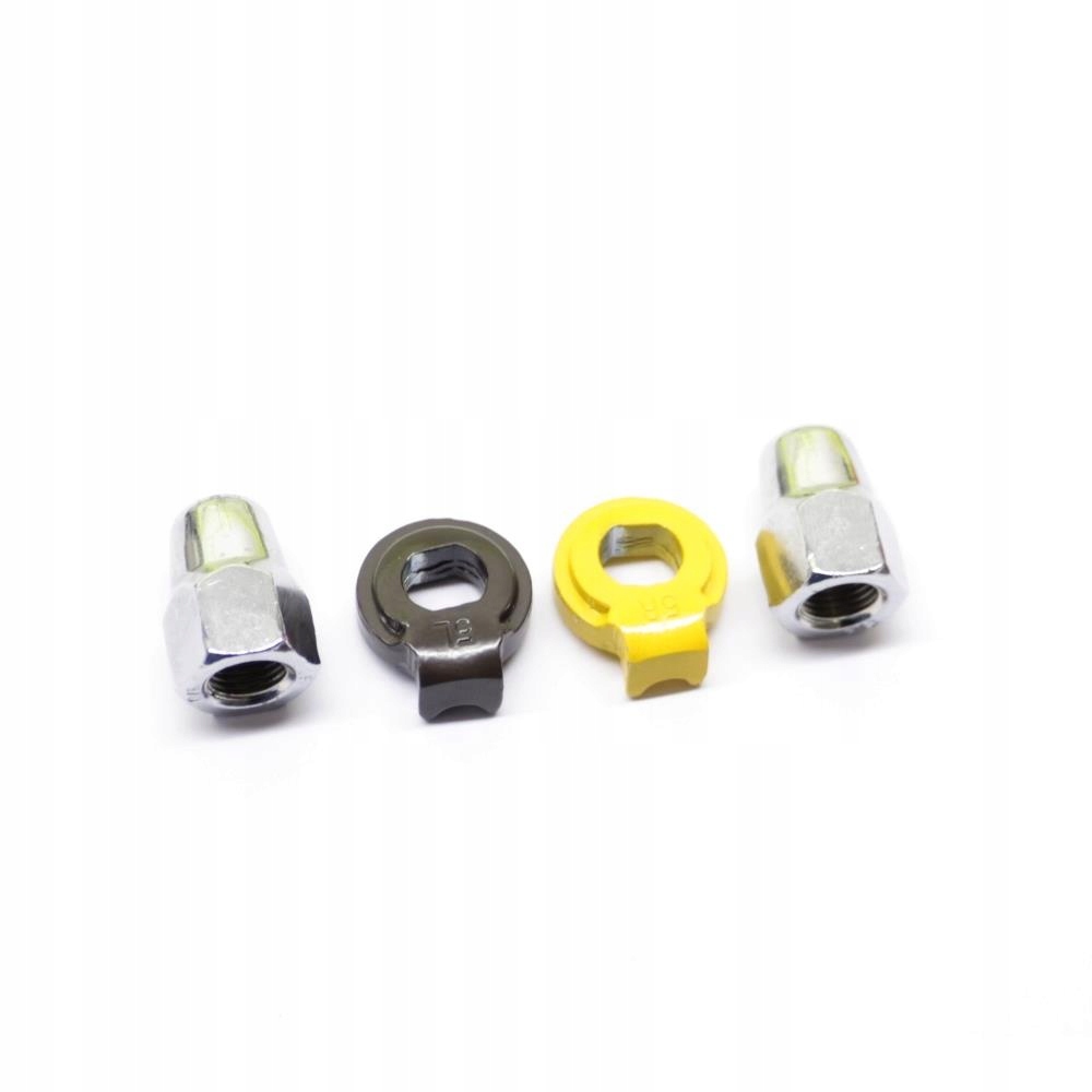 Nakrętki podkładki Shimano Nexus 5L/5R Brąz żółta