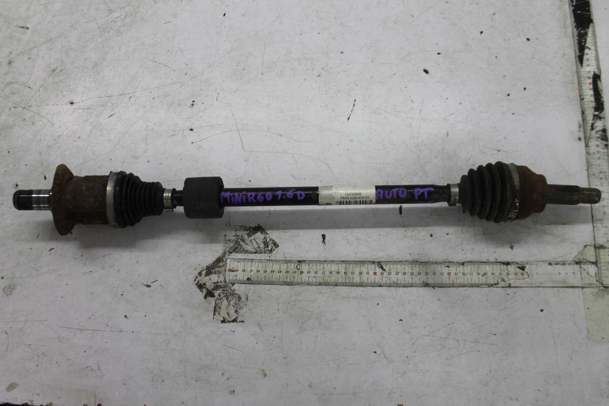 semi-axis right rear part 0382450 MINI R60 1.6D 10-16