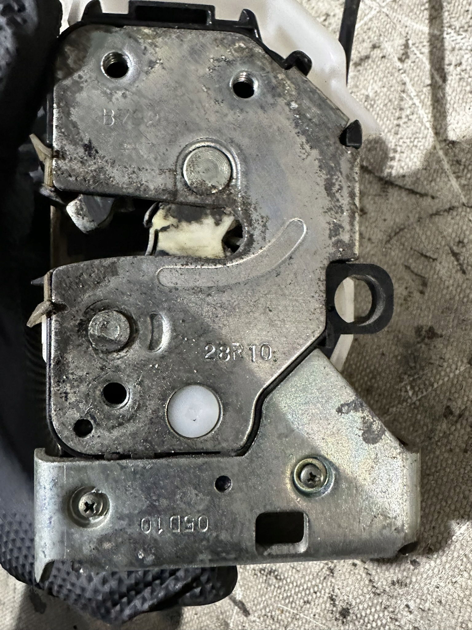 lock door right front FIAT DOBLO II