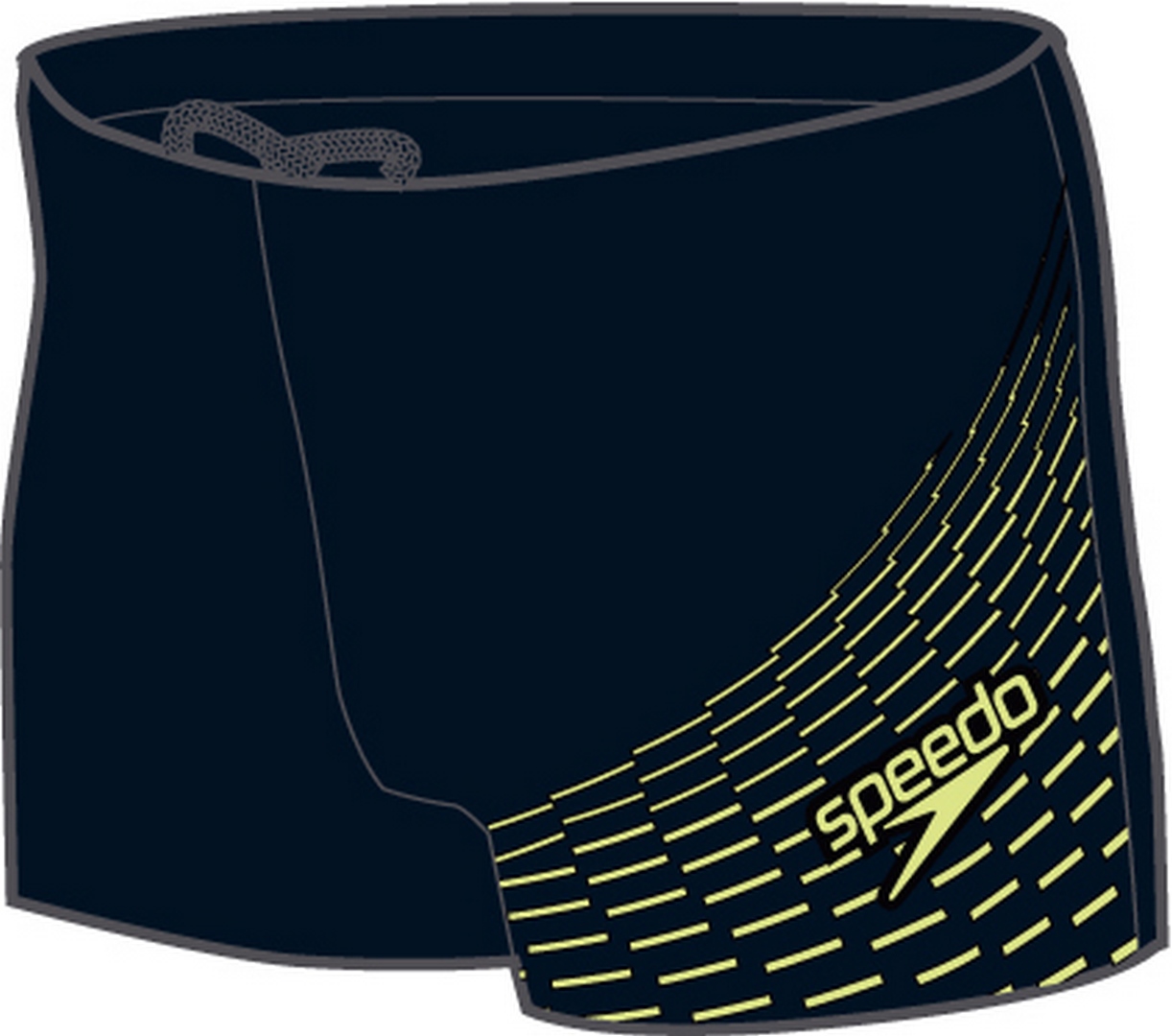 Plavkové šortky Speedo Medley Logo Short Am 32 True Navy/spritz