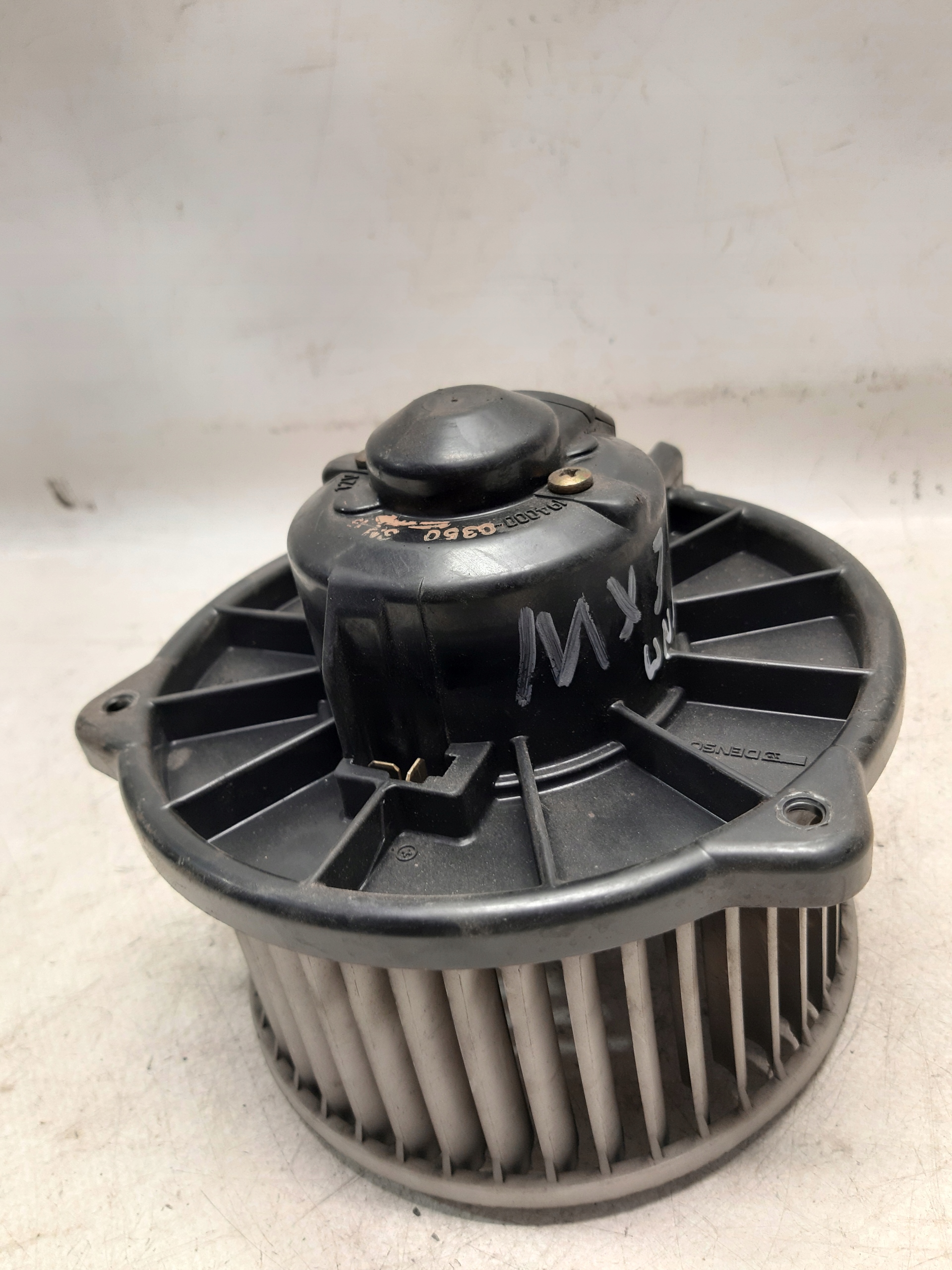 Mazda MX3 heating fan air conditioning devices