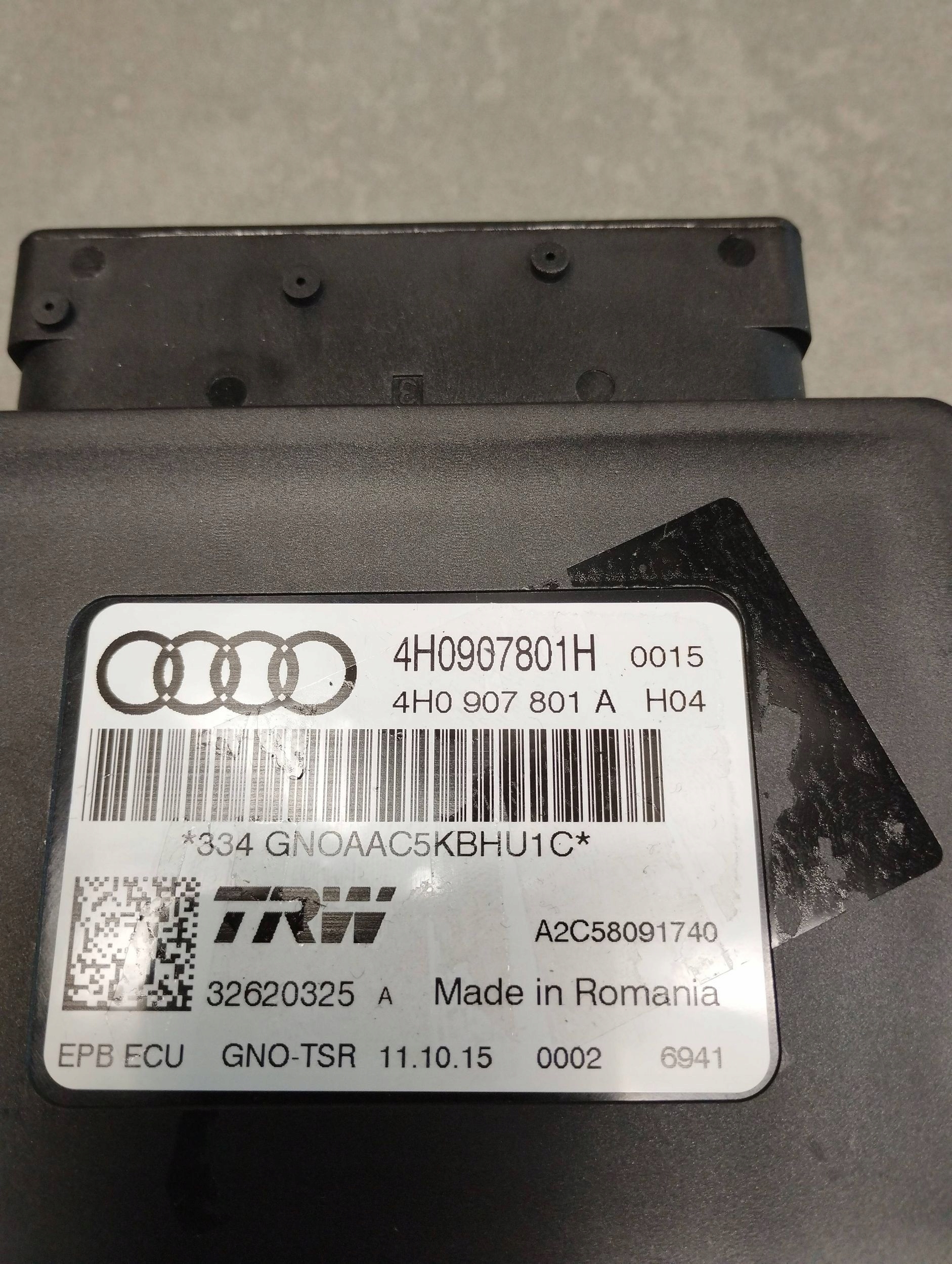 Audi A7 4G module electric brake 4H0907801A