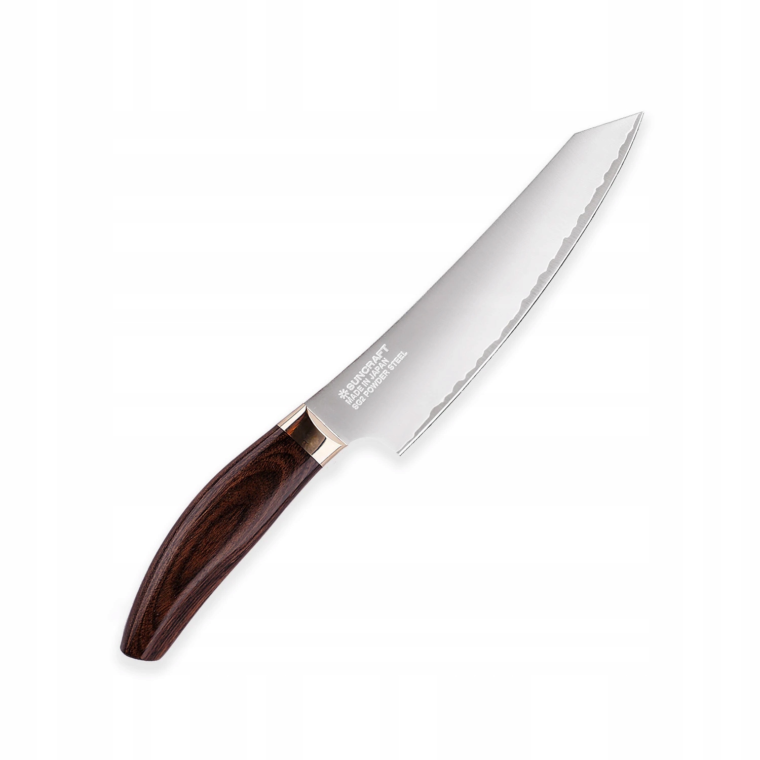 Japonský nôž Kiritsuke/Petty 150 mm Suncraft Elegancia SG2