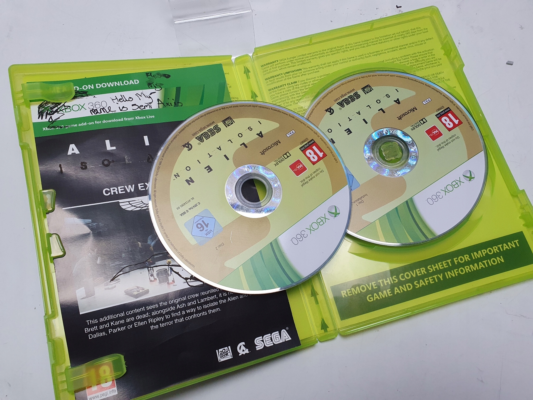 XBOX 360 Alien Isolation Ripley Edition Tematyka gry akcji