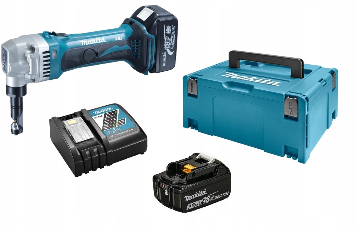 Makita DJN161RFJ Nůžky na plech 18V 2x3Ah