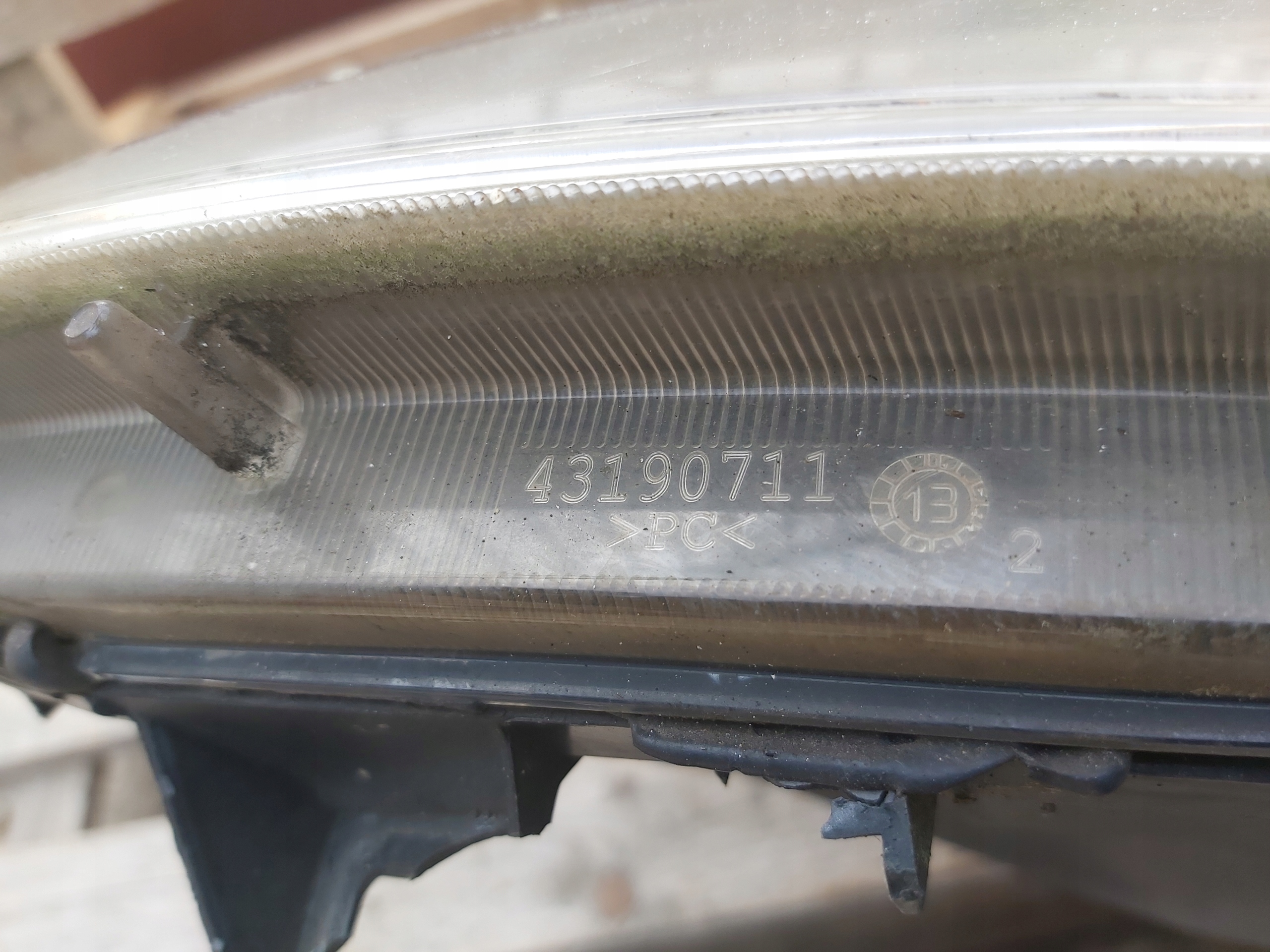 REFLEKTOR left DUCATO BOXER JUMPER LIFT 2010-2015 43190711