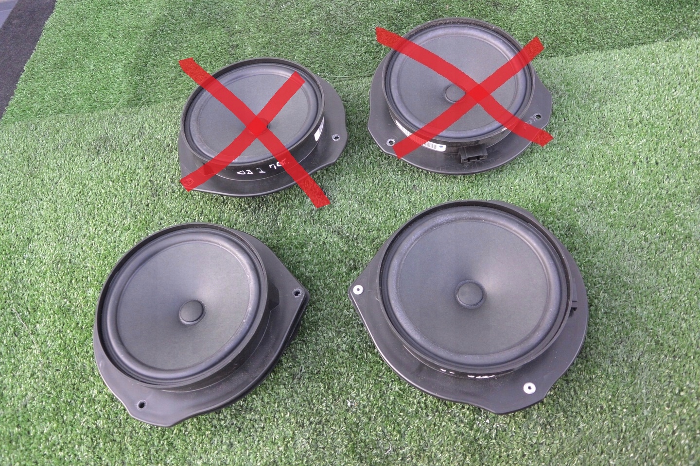 original speaker door MERCEDES W204 LIFT