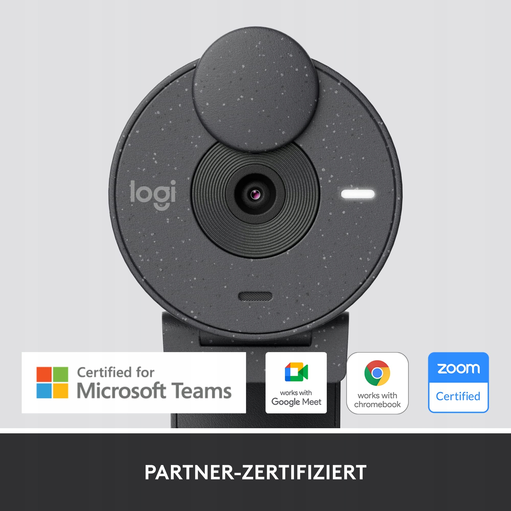 LOGITECH Brio 305 Kamera Full HD 1080P USB-C Mikrofon Graphit — miniatura 2