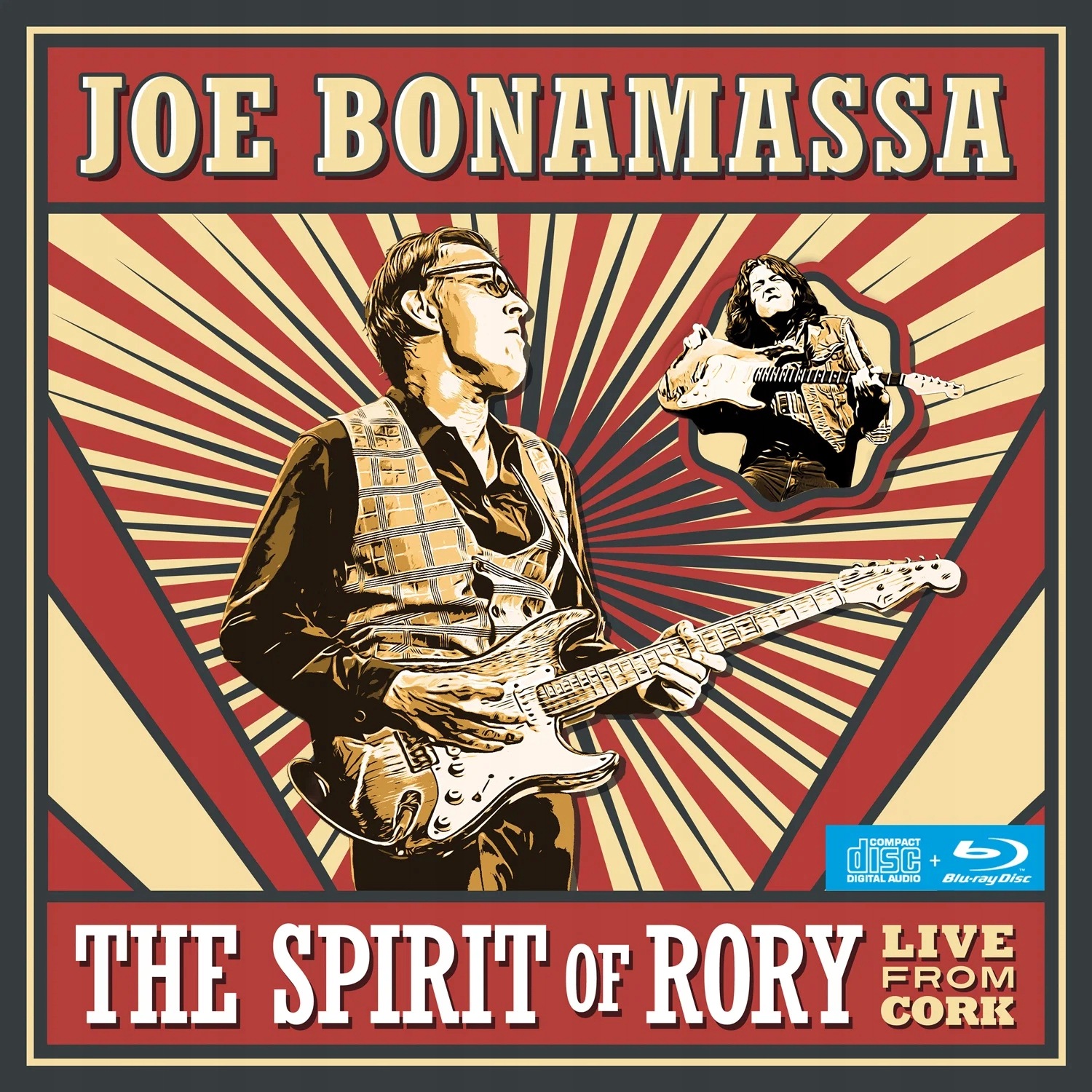 Bonamassa Joe: Spirit of Rory Live From Cork CD+Blu-ray
