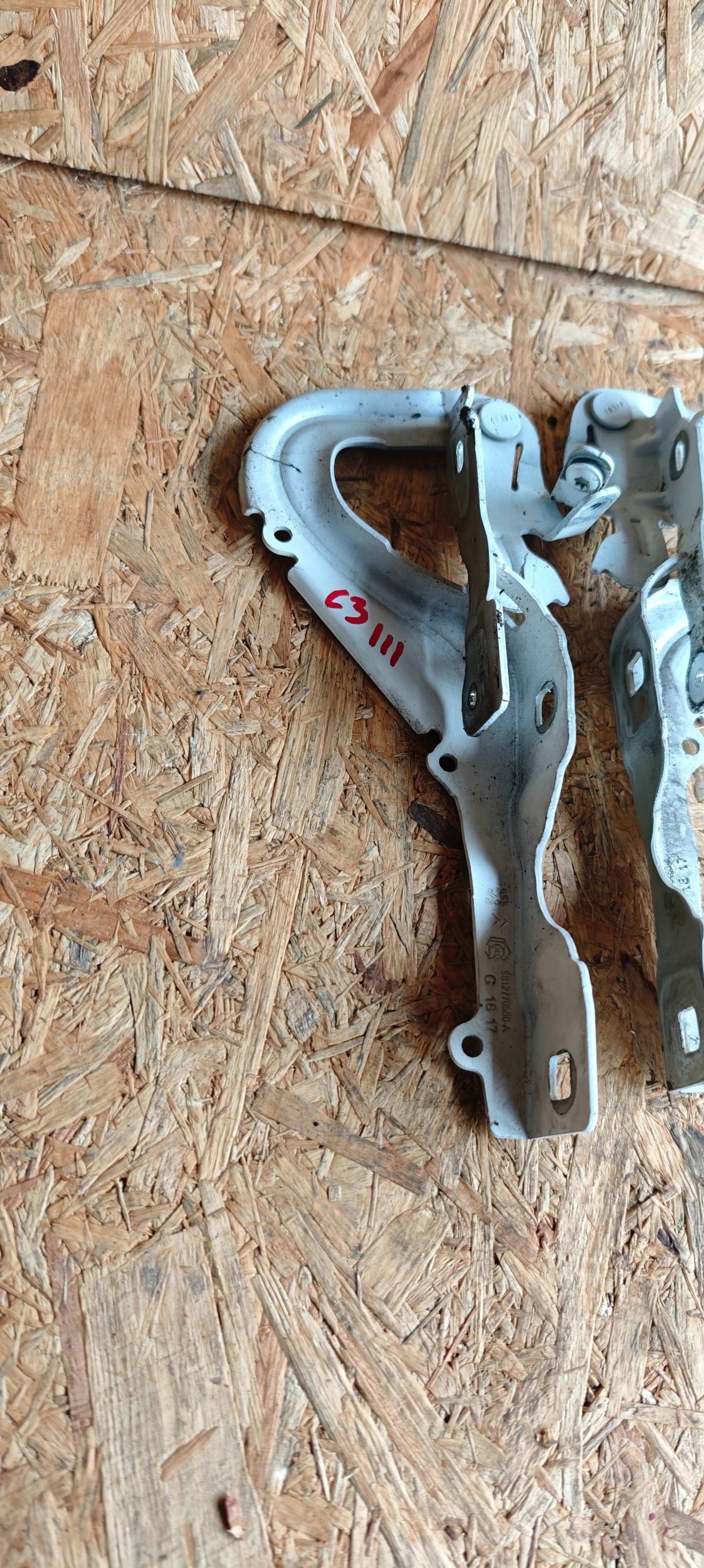 Cerniere cofano Komplet Citroen C3 9812778580