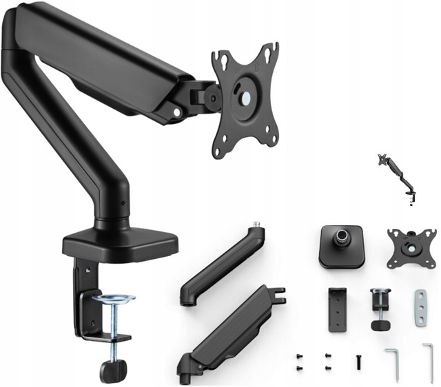 Držák stojanu na rameno monitoru k psacímu stolu pro monitor Lenovo P27H-10/BP, věšák