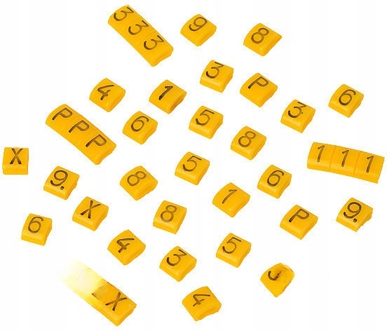 Pokój Oznacznik do adresowania przewodów MZ-0 Marka Pokój