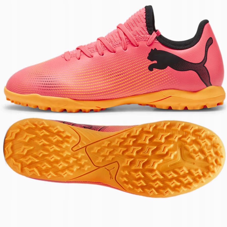 Puma Future 7 Play Tt Jr (38,5) Dětské turfové boty růžová