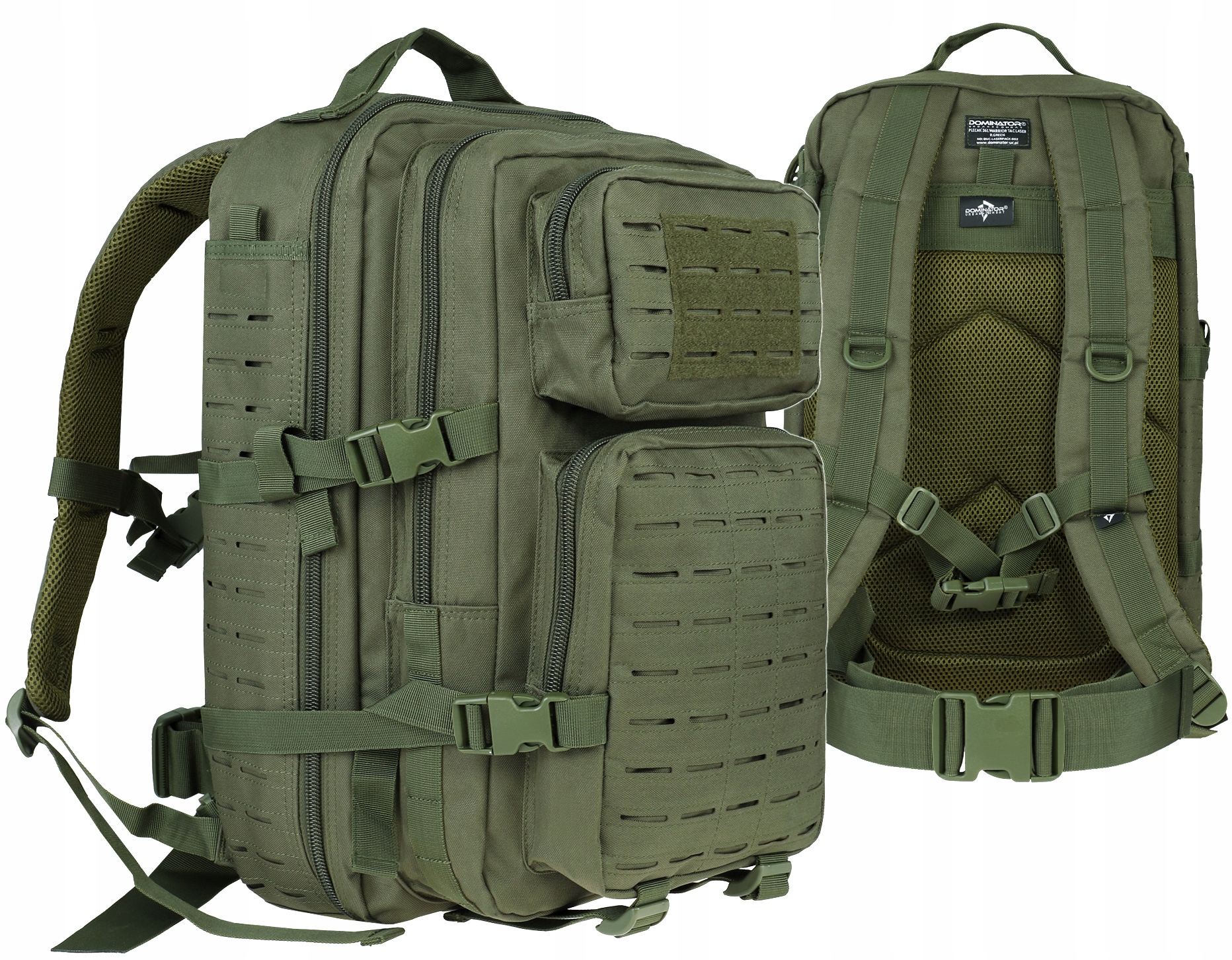 

Plecak Taktyczny Dominator Warrior Laser 36L Green