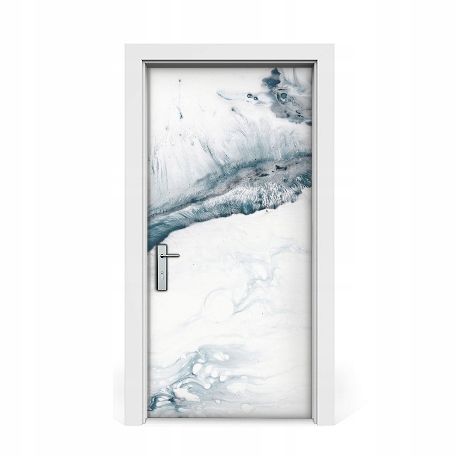 

Naklejka na drzwi okleina Zimowa abstrakcja 95x205
