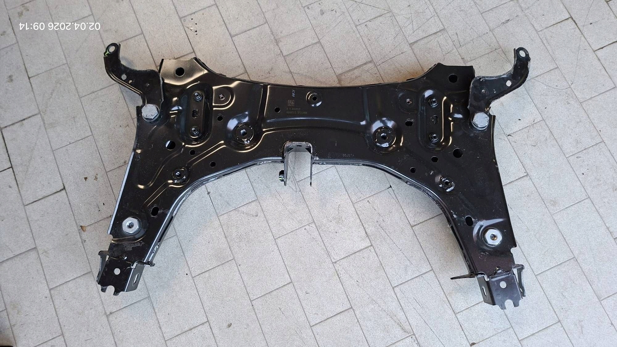 subframe axle beam springing front Renault Clio V 86561R